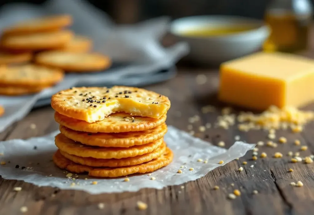 « Je les prépare en 10 minutes pour l'apéro » : mes crackers maison croustillants au fromage et graines dorées, nettement plus savoureux que les industriels